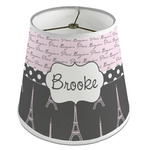 Paris Bonjour and Eiffel Tower Empire Lamp Shade (Personalized)