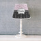 Paris Bonjour and Eiffel Tower Poly Film Empire Lampshade - Lifestyle