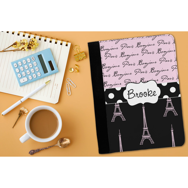 Paris Bonjour and Eiffel Tower Medium Padfolio - LIFESTYLE (adult)