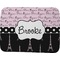 Paris Bonjour and Eiffel Tower Memory Foam Bath Mat - 48"x36" (Personalized)