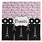 Paris Bonjour and Eiffel Tower Microfiber Dish Towel (Personalized)