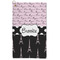 Paris Bonjour and Eiffel Tower Microfiber Golf Towel - Large (Personalized)