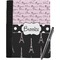 Paris Bonjour and Eiffel Tower Notebook Padfolio