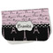 Paris Bonjour and Eiffel Tower Burp Cloth - Fleece w/ Name or Text