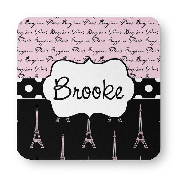 Paris Bonjour and Eiffel Tower Paper Coasters - Approval
