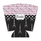 Paris Bonjour and Eiffel Tower Party Cup Sleeve - with Bottom (Personalized)