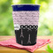 Paris Bonjour and Eiffel Tower Party Cup Sleeves - with bottom - Lifestyle