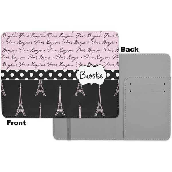 Paris Bonjour and Eiffel Tower Passport Holder - Apvl