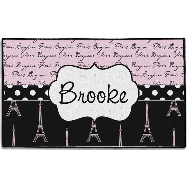 Paris Bonjour and Eiffel Tower Personalized - 60x36 (APPROVAL)