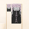 Paris Bonjour and Eiffel Tower Personalized Towel Set