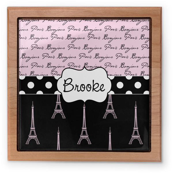 Paris Bonjour and Eiffel Tower Pet Urn - Apvl