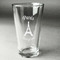 Paris Bonjour and Eiffel Tower Pint Glasses - Main/Approval