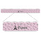 Paris Bonjour and Eiffel Tower Plastic Ruler - 12" (Personalized)