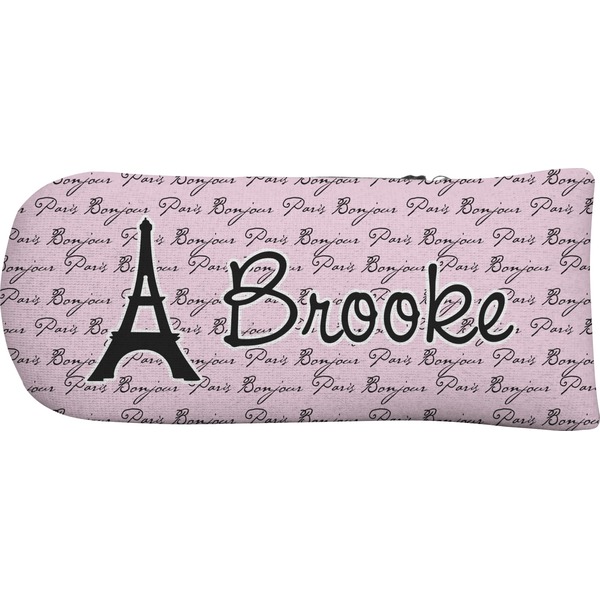 Paris Bonjour and Eiffel Tower Putter Cover (Front)