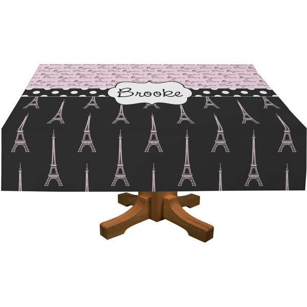 Paris Bonjour and Eiffel Tower Tablecloths (Personalized)