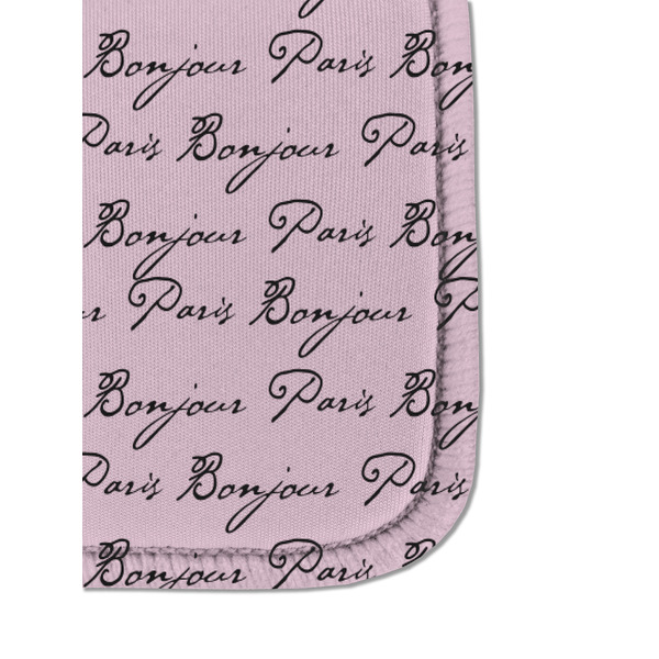 Paris Bonjour and Eiffel Tower Sanitizer Holder Keychain - Detail