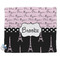 Paris Bonjour and Eiffel Tower Security Blanket (Personalized)
