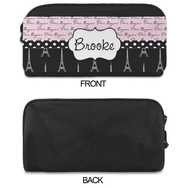 Paris Bonjour and Eiffel Tower Shoe Bags - APPROVAL