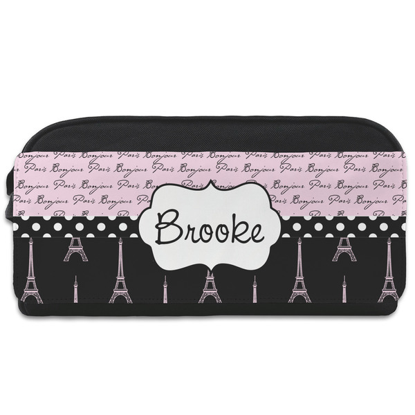 Custom Paris Bonjour and Eiffel Tower Shoe Bag (Personalized)