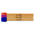 Paris Bonjour and Eiffel Tower Silicone Brush (Personalized)