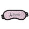 Paris Bonjour and Eiffel Tower Sleeping Eye Masks - Front View