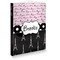 Paris Bonjour and Eiffel Tower Softbound Notebook - 7.25" x 10" (Personalized)