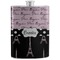 Paris Bonjour and Eiffel Tower Stainless Steel Flask
