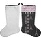 Paris Bonjour and Eiffel Tower Stocking - Single-Sided - Approval