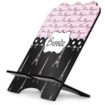 Paris Bonjour and Eiffel Tower Stylized Tablet Stand (Personalized)