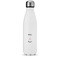 Paris Bonjour and Eiffel Tower Water Bottle - 17 oz. - Stainless Steel - Full Color Printing (Personalized)