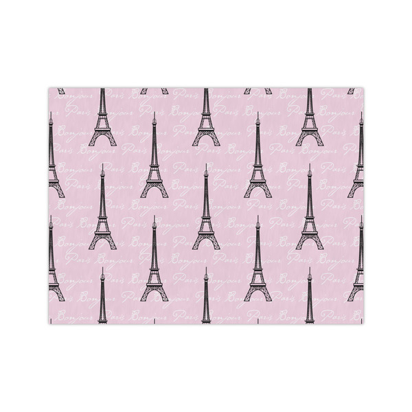 Custom Paris Bonjour and Eiffel Tower Tissue Paper Sheets - Medium - Lightweight