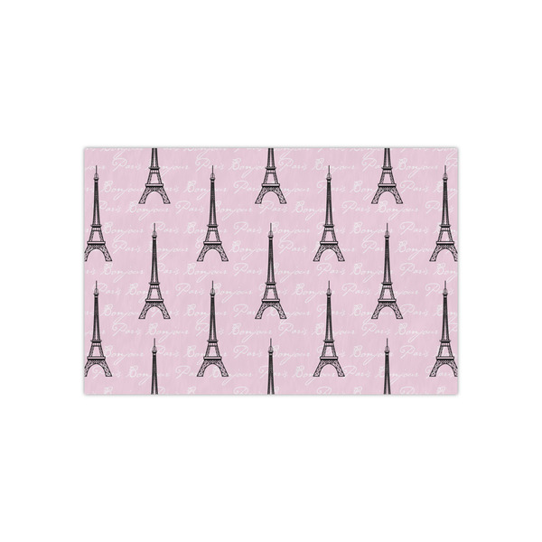 Custom Paris Bonjour and Eiffel Tower Tissue Paper Sheets - Small - Lightweight