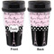 Paris Bonjour and Eiffel Tower Travel Mug Approval (Personalized)