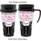 Paris Bonjour and Eiffel Tower Travel Mugs - with & without Handle