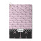 Paris Bonjour and Eiffel Tower Waffle Weave Golf Towel (Personalized)