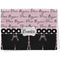 Paris Bonjour and Eiffel Tower Kitchen Towel - Waffle Weave (Personalized)