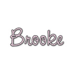 Paris Bonjour and Eiffel Tower Name/Text Decal - Small (Personalized)