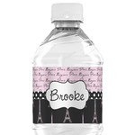 Paris Bonjour and Eiffel Tower Water Bottle Labels - Custom Sized (Personalized)