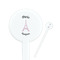 Paris Bonjour and Eiffel Tower Round Plastic Stir Sticks (Personalized)
