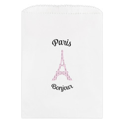 Paris Bonjour and Eiffel Tower Treat Bag (Personalized)