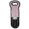 Paris Bonjour and Eiffel Tower Wine Tote Bag (Personalized)