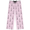 Paris Bonjour and Eiffel Tower Womens Pajama Pants - 2XL