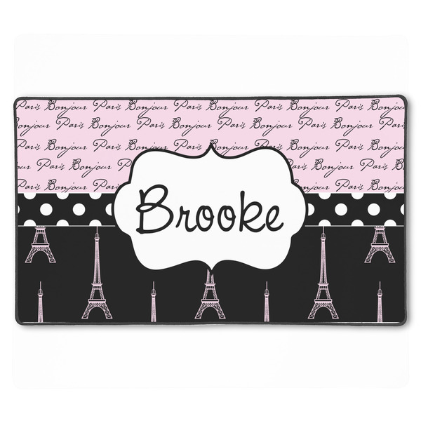 Paris Bonjour and Eiffel Tower XXL Gaming Mouse Pads - 24" x 14" - APPROVAL