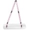 Paris Bonjour and Eiffel Tower Yoga Mat Strap (Personalized)