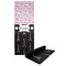 Paris Bonjour and Eiffel Tower Yoga Mat with Black Rubber Back Full Print View