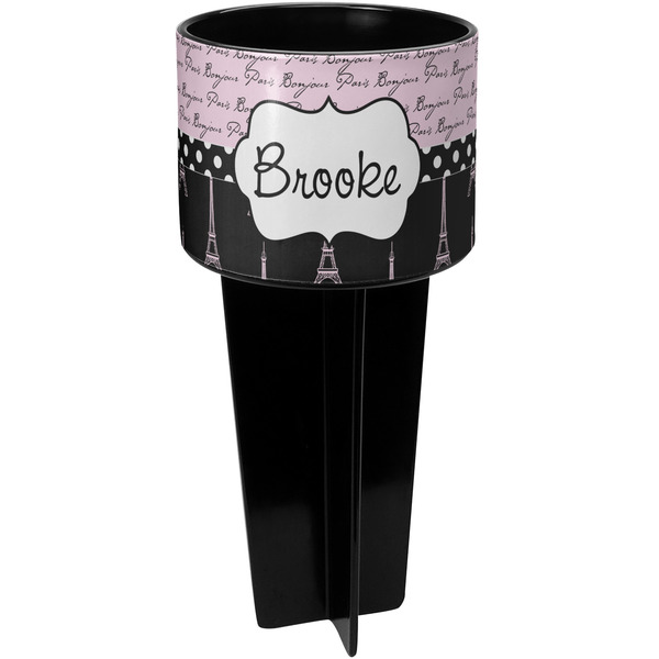 Paris Bonjour and Eiffel Tower spiker_black_apvl
