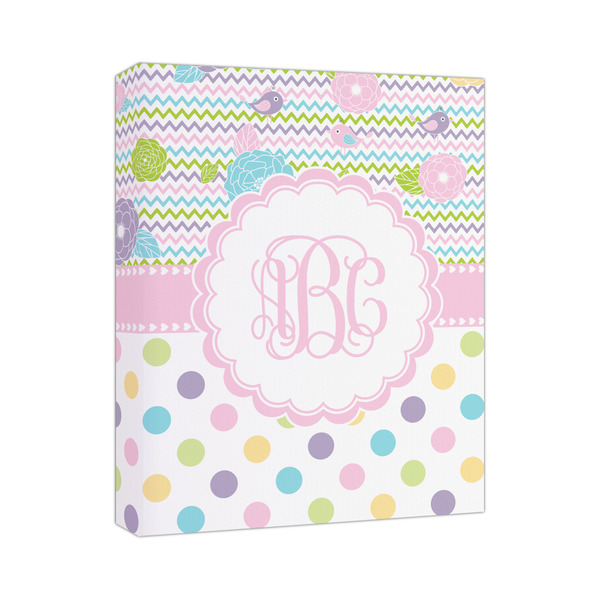 Custom Girly Girl Canvas Print (Personalized)