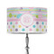 Girly Girl 12" Drum Lampshade - ON STAND (Poly Film)