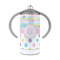 Girly Girl 12 oz Stainless Steel Sippy Cups - FRONT