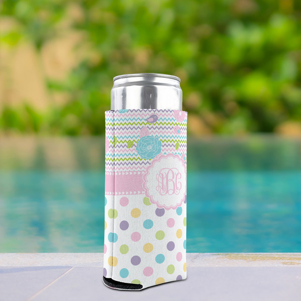 Girly Girl Can Cooler - Tall 12oz - In Context
